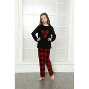 Resim Welsoft Polar Çocuk Pijama Takımı 4632 