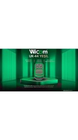 Resim Lucciola Wicom Yeşil Renkli Uk-44 Akıllı Kodlanabilir Kumanda (Otomatik Kapı Motoru,kepenk,bariyer,panjur) 