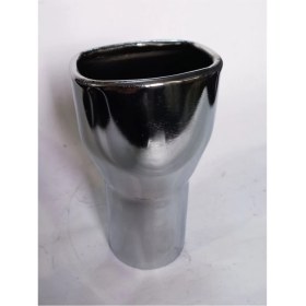 Resim Egzozcum 60 Mm. Nikelaj Kare Sessiz Egzoz Eksoz Ucu 