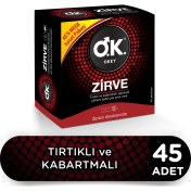 Resim Okey Hisset Prezervatif 45 Adet Aroma Bilgisi Yok Ekstra İnce Duyarlılık Avantaj Paketi 
