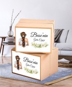 Resim Hafsa Ticaret Çeyiz Etiketi İsme Özel A4 Ebat (29 CM X 21 CM) - 20Lİ PAKET YÜKSEK YAPIŞKANLI Bohça Koli Etiketi 