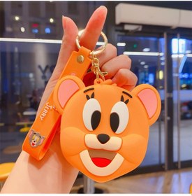 Resim Piraye Gift Sevimli Jerry Silikon Bozuk Para Cüzdanı Anahtarlık-857 