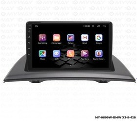 Resim MYWAYY Myway Bmw X3 Android Multimedya Carplay Navigasyon Ekran - 8gb RAM+128 GB HDD - Myway 