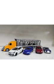 Resim Yıldız Dükkan Oyuncak Taşıyıcı Tır ve Arabalar Set Halinde Hediyelik Koleksiyonluk 