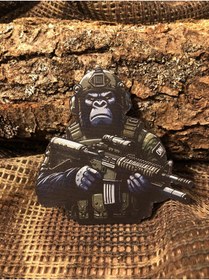 Resim THORSTORE Tactical Gorilla Patch/Peç/Arma (8,3 x 8cm) 