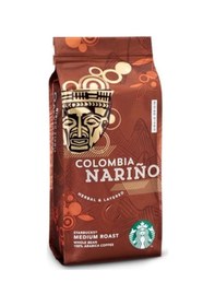 Resim Starbucks Colombia Narino %100 Arabica Çekirdek Kahve 250 G 