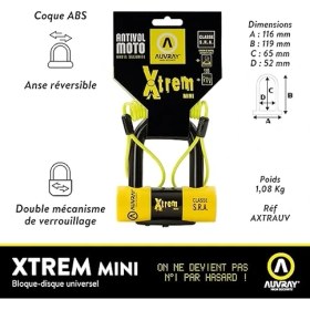 Resim Lidyahan Store Block Dısc Xtrem Mını Class Sra + Recall Cord Black 