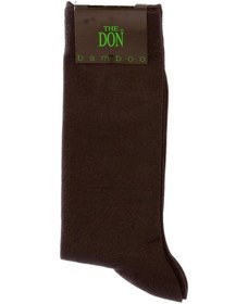 Resim The Don Düz Antrasit Renk Bambu Erkek Çorap 