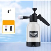 Resim Meridiangoods Siyah 67.63oz El Pompalı Köpük Püskürtücü: Pnömatik Yıkama Oto Ev Temizliği Elektriksiz 