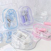 Resim Kompakt Mini Zımba Seti - Taşınabilir El İşi & Scrapbooking Kırtasiye Seti, Dayanıklı PVC, Okul & Ofis Kullanımı İçin İdeal 