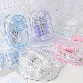 Resim Kompakt Mini Zımba Seti - Taşınabilir El İşi & Scrapbooking Kırtasiye Seti, Dayanıklı PVC, Okul & Ofis Kullanımı İçin İdeal 