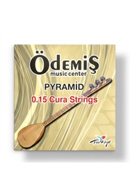 Resim ödemiş Cura Saz/Bağlama Takım Tel 0.15 