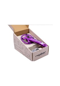 Resim Kron Raptor Hollowtech Aynakol 32 Dişli - Mor Mor 
