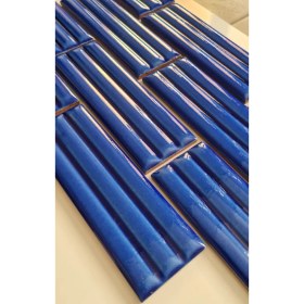 Resim Armada Çini 7x21 Cm Bambu Kobalt Çini Seramik 