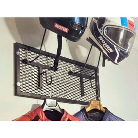 Resim Motorcu Kask Askısı, Metal Kask Askısı Se-x2 Iron X2v4 