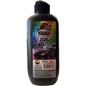 Resim TRAX Hızlı Cila 250 ml Oto Cila Araba Cila Siyah Renk 