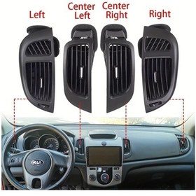 Resim Tongdashop Kia Forte Cerato 2008-2013 Sol Ön Klima Menfezi 1/4 Parça Batarya Gerekmez 