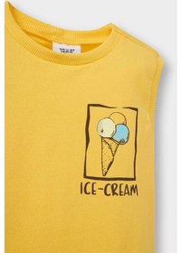 Resim DeFacto Erkek Bebek 2'li Takım Baskılı Atlet Beli Lastikli Şort E2452A525SMYL190 