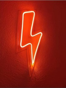 Resim Şimşek Neon Led Dekoratif Aydınlatma Ve Gece Lambası, sımsekkbuon 