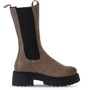 Resim Bueno Shoes Vizon Nubuk Kadın Dolgu Topuklu Bot 01wv3115 