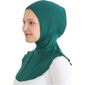 Resim Modish Group Kadın Boyunluklu Hijab Tesettür Pratik Spor Bone - Sarı Zümrüt 