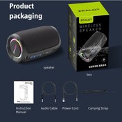 Resim Monyee Zealot S49 Taşınabilir Bluetooth Hoparlör, 40w Kablosuz Ses, Ip67 Su Geçirmez, Derin Bas, Uzun Çalma Süresi, El 