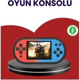 Resim 520 Oyunlu El Oyun Konsolu Tv Bağlantılı Hd Lcd Ekranlı 