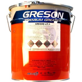 Resim Greson Lubex Lıt Ep 3 Lityum Sabunlu Endüstriyel Gres 16 KG 