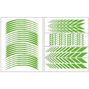 Resim Reflektör Kırmızı Yamaha Mt-07 Uyumlu Racıng Jant Şeridi 