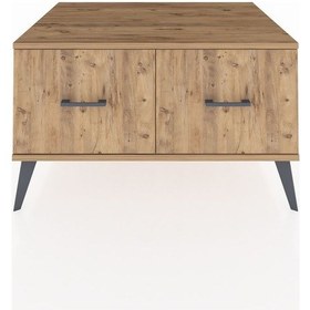 Resim Kronos Şifonyer 2 Çekmeceli 88x59x48 Antrasit-çam Çam 