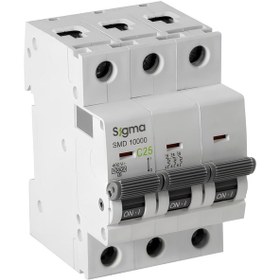 Resim 25 Amper Otomatik Sigorta C Tipi 3 Kutuplu 6ka C3x25a 