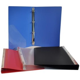 Resim Bafix Halkalı Dosya PP 4 Halkalı A4 Mavi 