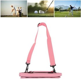 Resim Taşınabilir Golf Kulübü Taşıyıcı, Büyük Kapasiteli Hafif ve Mini Golf Kulübü Taşıma Çantası 