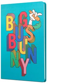 Resim LOONEY TUNES BUGS BUNNY SERT KAPAK BUTIK DEFTER MAVI 