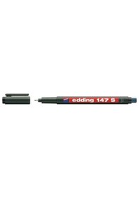 Resim Edding Asetat Kalemi Permanent S Seri 0.3 MM Siyah 147 S Siyah 