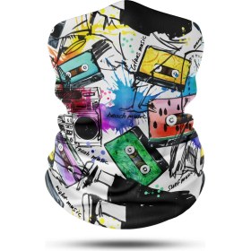 Resim Motorcu Boyunlugu Unisex Bandana Motosiklet Bandana Boyunluk Kadın Erkek Boyunluk Headwear BDK045 