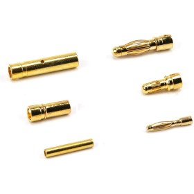 Resim Guangdong Spirit 60 Pairs 2mm 3.5mm 4mm Dişi Erkek Altın Muz Konnektör Fişi Rc Pil Için Esc Motor Kablo Fişi 