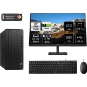 Resim Hp Pro Tower 290 G9 Intel Core I5 12500 32GB 2tb SSD GTX1650/4GB 21.5" Fhd Monitör Fdos 6D3A5EA Masaüstü Bilgisayar & Per4 USB Bellek 6D3A5EAMNT4329 