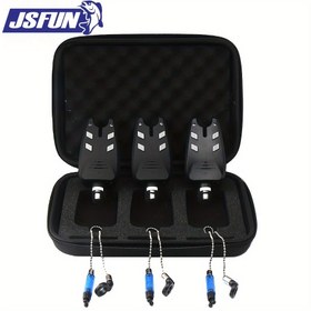 Resim JSFUN 3 adet Balık Çiğneme Alarmı, Elektronik Balıkçılık Alarmı Göstergesi, Balıkçılık Aksesuarları, Pil Olmadan 