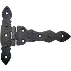 Resim Skygo Antika Tarz Dekoratif Pirinç Kuyruklu Düğmeli Menteşe No2 - 138x167 mm, Oksit 