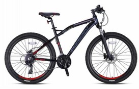 Resim Kron Xc 150 - 27.5inç Mtb - 19 - 24 Vites - V.b. (papuç Fren) - Siyah-kırmızı/füme 