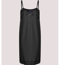 Resim Ceylanoğlu 3'lü Bayan Jarse İp Askılı Kombinezon-263 Siyah 