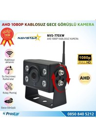 Resim Ahd 1080p Kablosuz Ledli Gece Görüşlü Araç Kamerası 