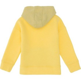 Resim U.S. Polo Assn. Kız Çocuk Sarı Kapüşonlu Sweatshirt 50290706-VR044 
