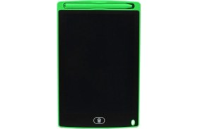 Resim Özbience 8,5" Yeşil LCD Yazı Tahtası - Boyama, Çizim, Alıştırma ve Hesap Için 