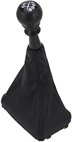 Resim Hız Vites Topuzu Önyükleme Kiti Otomatik Araba Vites Kolu Kolu Adaptörü Yumuşak Dokunmatik Kaymaz Dayanıklı Çubuk Kafa Değiştirme C1 C2 C3 Siyah 