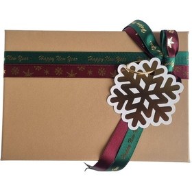 Resim 14 20 8 Cm Nebia No:2 Dikdörtgen Hediye Kutusu Yılbaşı Dekoratif Hediye Paketi 9+ 