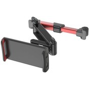 Resim Geeksen Araç Koltuk Başlığına Monte Edilebilir 360 Dönebilir Laptop Ve Telefon Askısı 