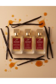 Resim JF JAN FRANS VANİLYA SEVENLERE ÖZEL 3'LÜ KADIN PARFÜM SETİ 3 ADET 50 ML VANİLYALI KADIN PARFÜM 