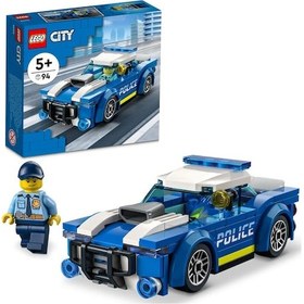 Resim LEGO® City Polis Arabası 60312 5+ Yaratıcı Oyuncak Yapım Seti - 94 Parça 